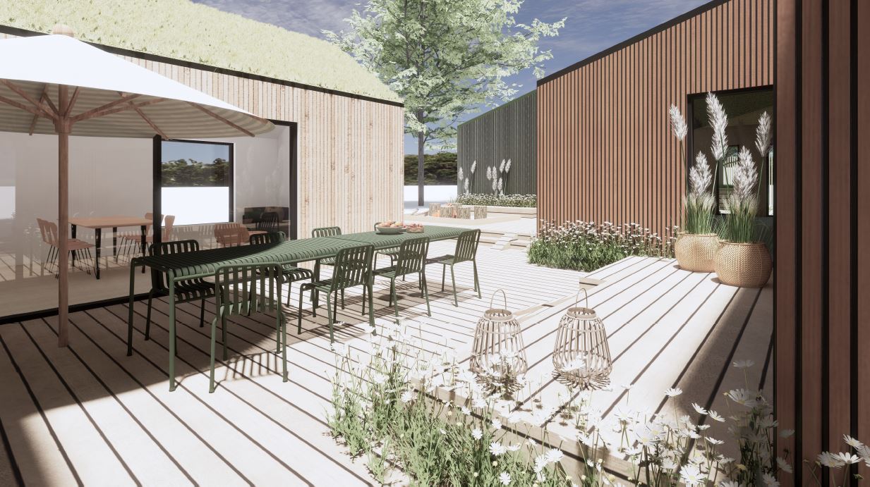 Båks Tinyhouse i Byggecentrum