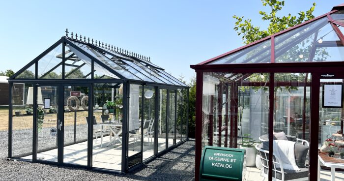 Stor udstilling med orangerier fra Willab Garden