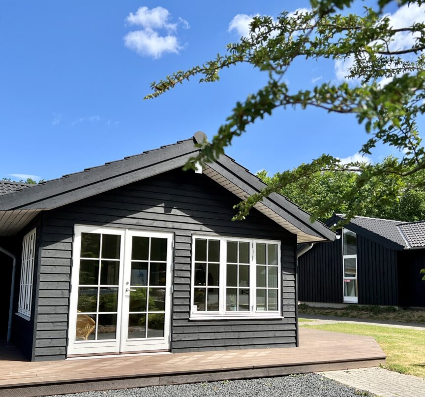 Lilje Huset sommerhus i Byggecentrum Middelfart
