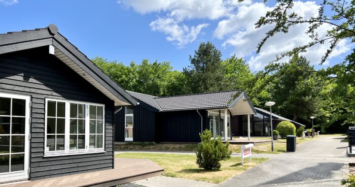 Lilje Huset sommerhuse i Byggecentrum Middelfart