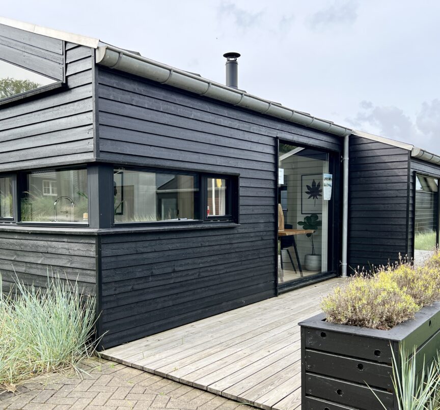Sonne Huse fritidshus hos Byggecentrum Middelfart