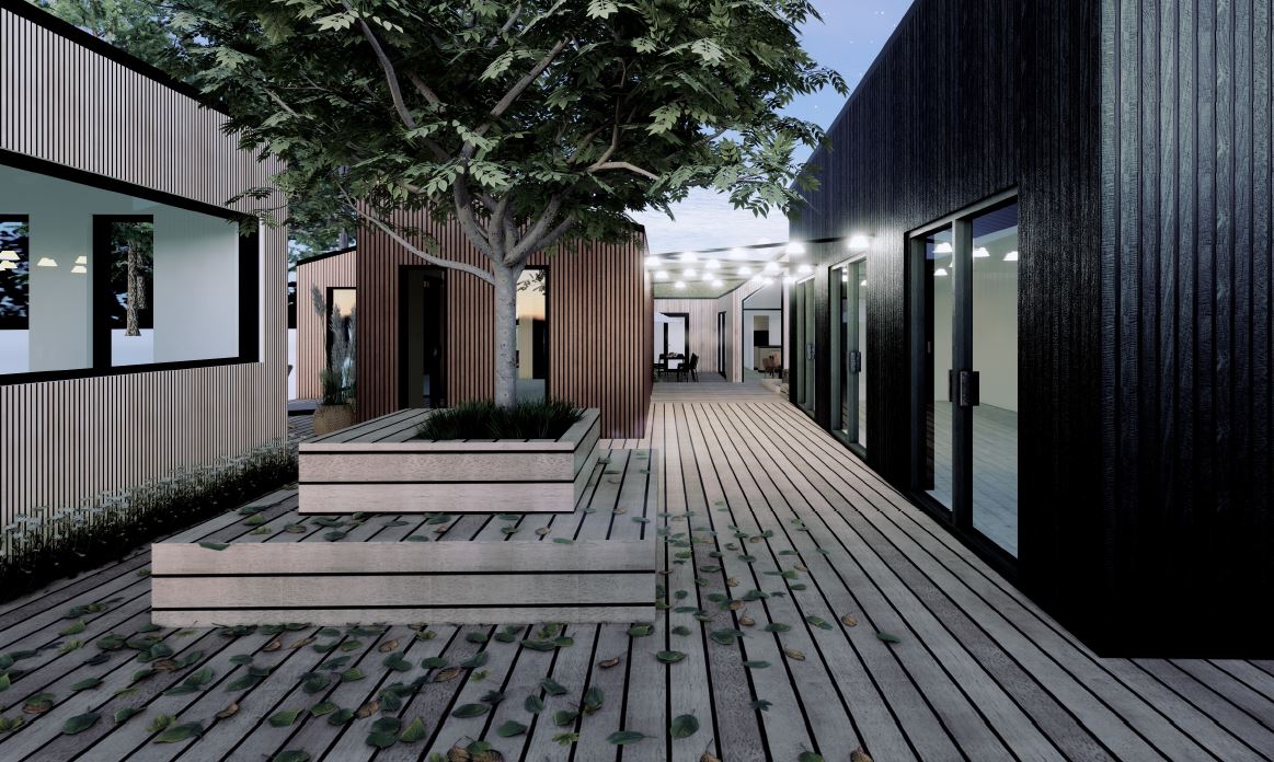 Båks Tinyhouse i Byggecentrum