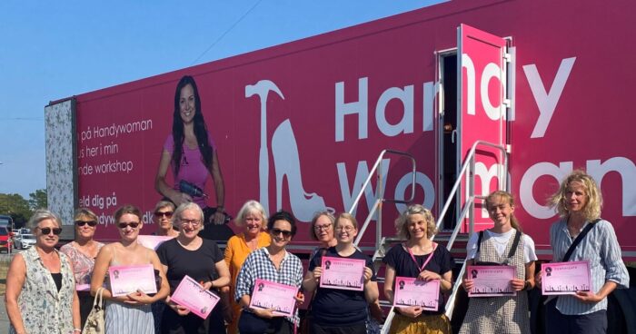 Kursister hos Handywoman