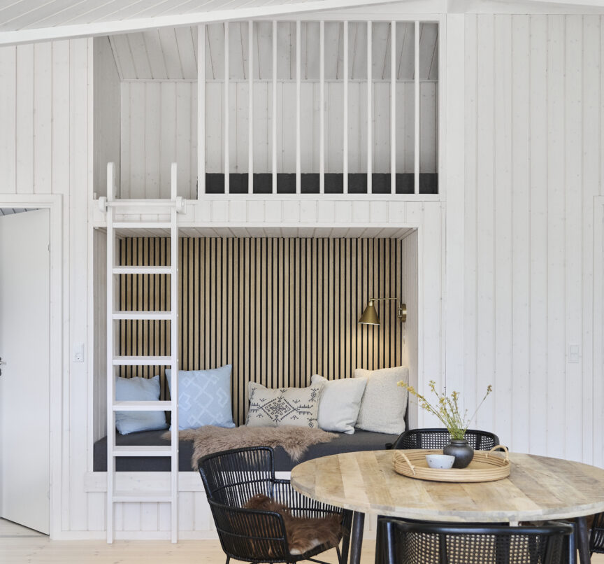 Planet Huse sommerhus - udstillingshus hos Byggecentrum Middelfart